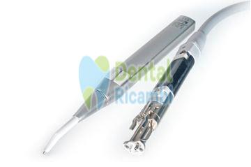 Picture of Syringe Luzzani MiniLight 3F Stylus steel with silicon tube (SL3SASG)