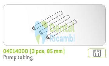 Immagine di Tubo pompa peristaltica Implantmed W&H 85mm confezione 3pz. (04014000)