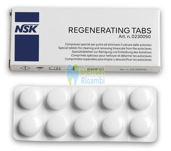 Picture of NSK Dental X Regenerating tabs for autoclave cleaning ( 0230050 )