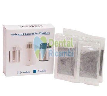 Picture of Euronda activated carbon for distiller Aquadist 12 sachets ( 814003 )