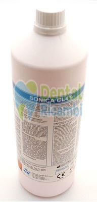 Immagine di Disinfettante SOLTEC SONICA CL 4% 1L per vasca ultrasuoni ( 090.005.0017 )