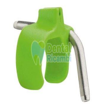 Immagine di W&H Clip spray verde pos. sx confezione 3 pezzi ( 06946300 )