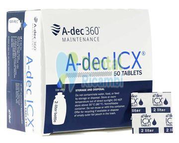 Picture of A-dec ICX 50 tablets per 2LT bottle ( 90.1065.00 )