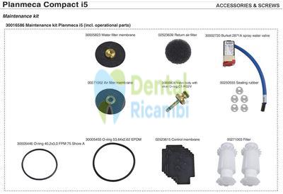 Immagine di PLANMECA maintenance kit Compact i5 ( 30016586 )