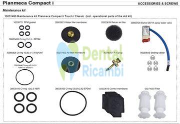 Immagine di PLANMECA maintenance kit Compact i Touch/ Classic ( 10031480 )