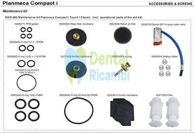 Immagine di PLANMECA maintenance kit Compact i Touch/ Classic ( 10031480 )